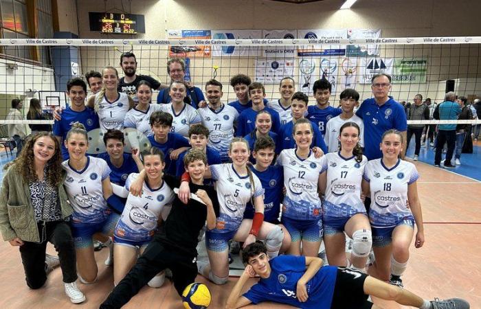 Castres. Pallavolo: gli Hornets continuano la loro festa in Nationale 2