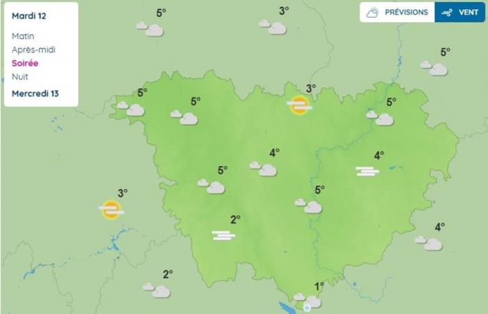 Le previsioni del tempo per questo martedì in Alta Loira