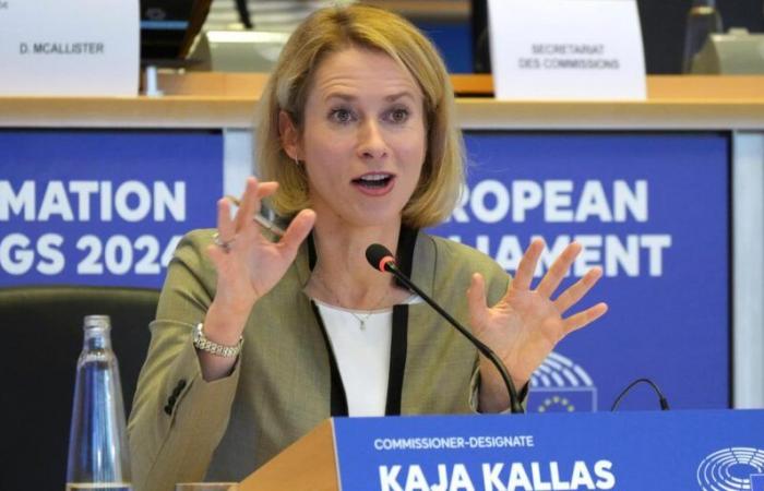 L'Unione europea deve sostenere Kiev “per tutto il tempo necessario”, afferma Kaja Kallas