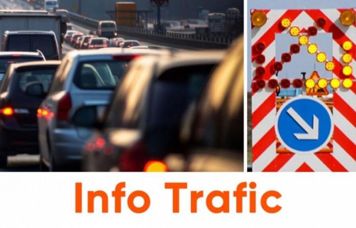 Informazioni sul traffico: molti ingorghi, in alcuni punti fino a 1h30 di ritardo