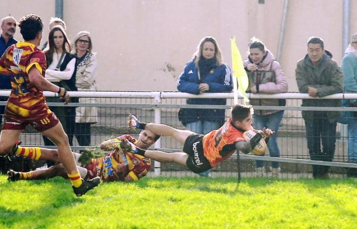 Fette d'arancia: i Crabos del Narbonnais Racing club affrontano Perpignan