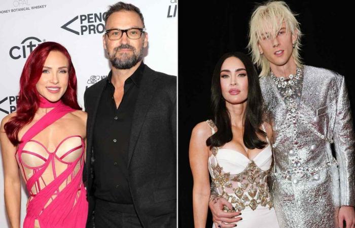 La fidanzata di Brian Austin Green, Sharna Burgess, reagisce alla gravidanza di Megan Fox