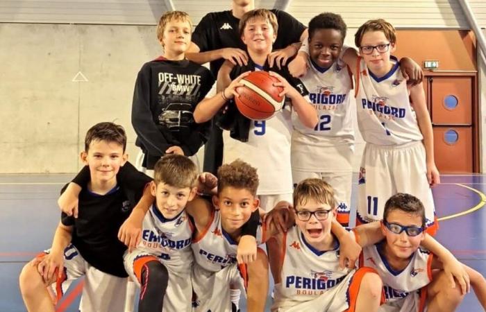 Gli Under 13 del basket Boulazac Dordogne partono bene a livello interdipartimentale