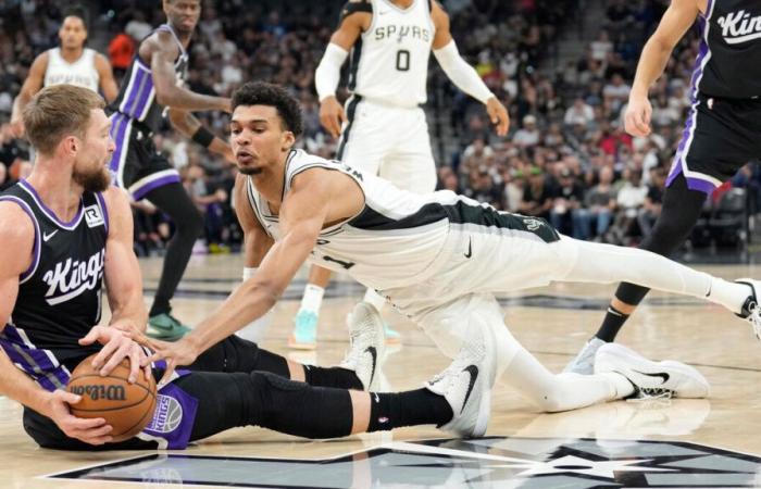 NBA: Victor Wembanyama fa la sua miglior partita della stagione e gli Spurs battono i Sacramento Kings