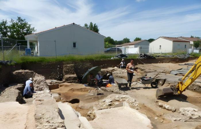 Villeneuve-sur-Lot: a Eysses, i resti rivelano delle terme monumentali