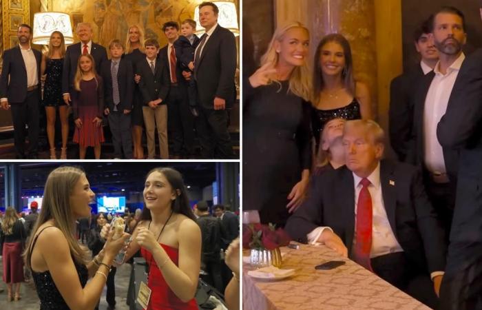 Kai Trump offre uno sguardo approfondito alla notte delle elezioni a Mar-a-Lago nel vlog di YouTube