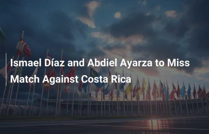 Ismael Díaz e Abdiel Ayarza salteranno la partita contro il Costa Rica