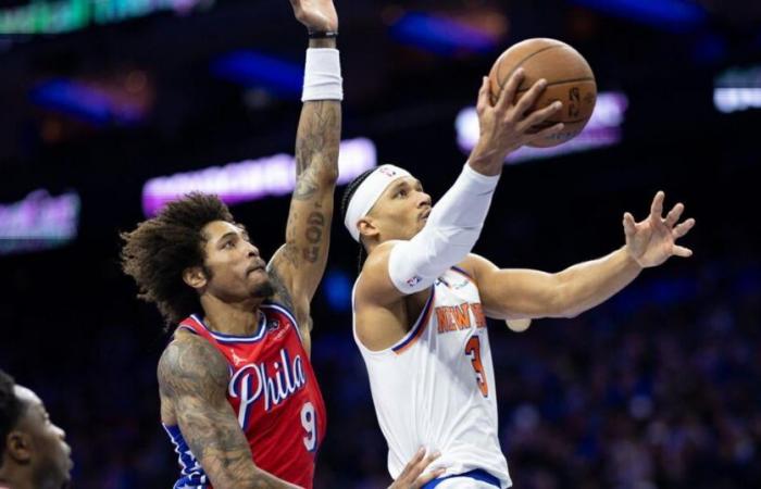 NBA: New York Knicks contro Philadelphia 76ers | Livello di campo