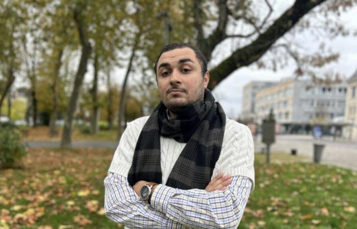 Farouk Raphaël Sandassi, 25 anni e candidato nella prima circoscrizione elettorale delle Ardenne