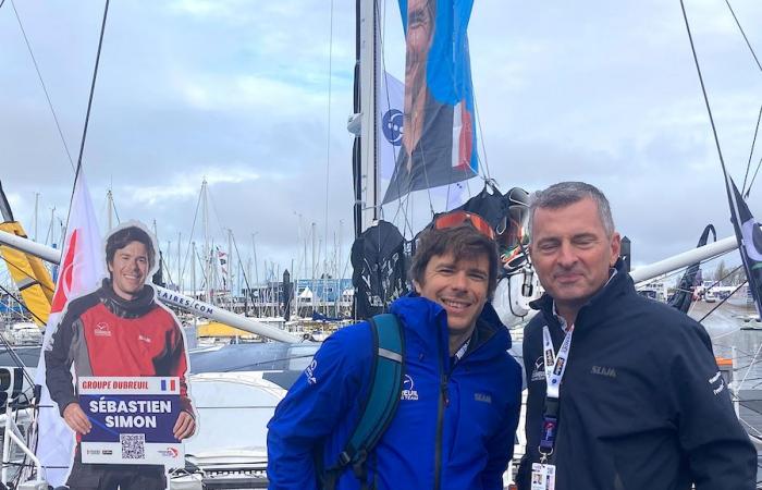 Les Sables-d’Olonne Vendée Globe VIDEO Sébastien Simon guadagna quota…