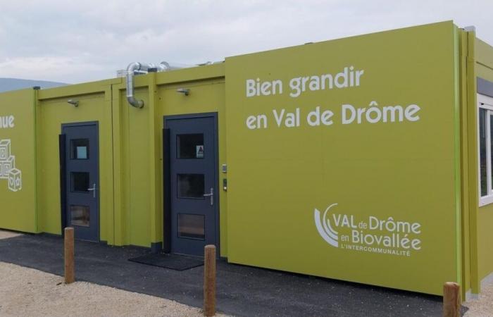 Un nano-asilo nido rimovibile installato a Beaufort-sur-Gervanne nella Drôme