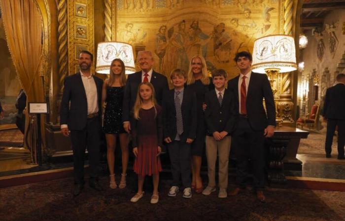 La nipote di Trump, Kai, rivela il filmato della notte delle elezioni a Mar-a-Lago