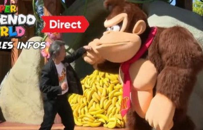 Nintendo Direct SUPER NINTENDO WORLD speciale zona Donkey Kong Country – La data di apertura e tutte le informazioni – Nintendo