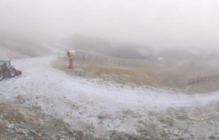 Bollettino meteorologico. La neve è caduta sulla Loira, scopri le prime immagini