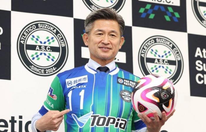 Calcio. A 57 anni, Kazuyoshi Miura ha intenzione di giocare un altro anno