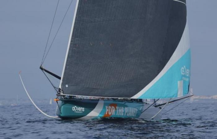 Dopo poco più di 48 ore di regata, Sam Goodchild esplora il Vendée Globe