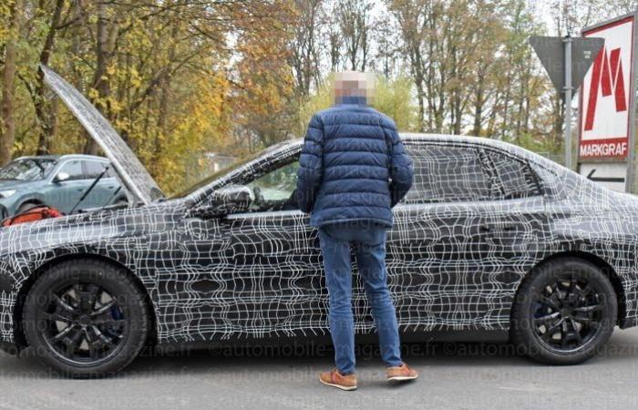 Ecco la prima apparizione della futura BMW Serie 3 elettrica!