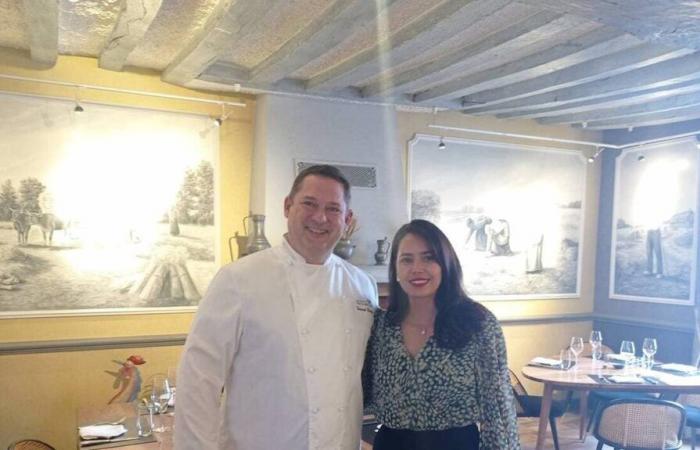 Vincent Faucher alla guida del ristorante Les Blés d’Or a Ruaudin