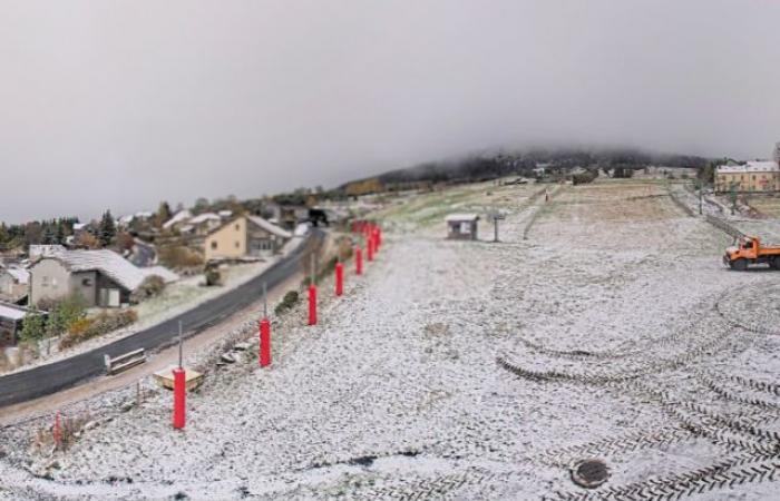 Bollettino meteorologico. La neve è caduta sulla Loira, scopri le prime immagini