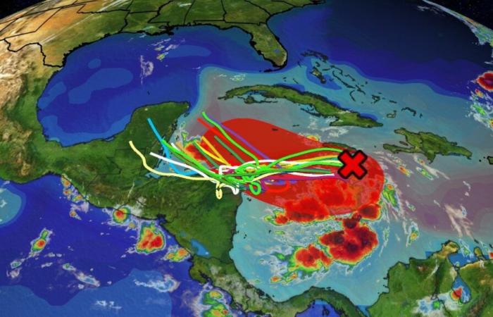 È probabile che la tempesta tropicale Sara si formi nei Caraibi