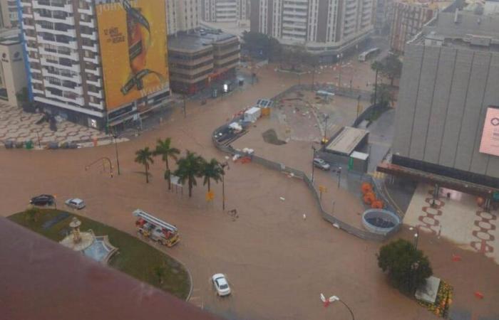 Inondazioni nel centro di Malaga, treni sospesi e più di 3.000 evacuati da DANA