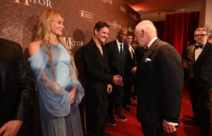 Paul Mescal, Connie Nielsen e Denzel Washington hanno calcato il tappeto rosso alla première reale londinese di ‘Il Gladiatore II’ — foto