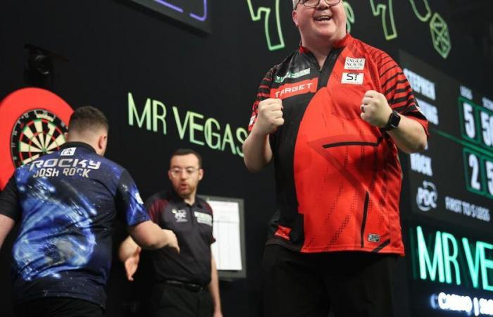 Il programma di Mr Vegas Grand Slam of Darts di Stephen Bunting