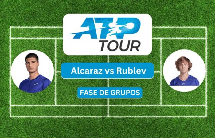 Pronóstico Alcaraz-Rublev 13/11/2024 ATP World Tour