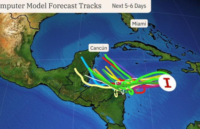 È probabile che la tempesta tropicale Sara si formi nei Caraibi