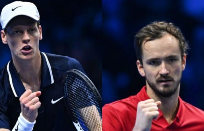 Tennis. ATP Finals – Sinner-Medvedev e Fritz-De Minaur in programma questo giovedì