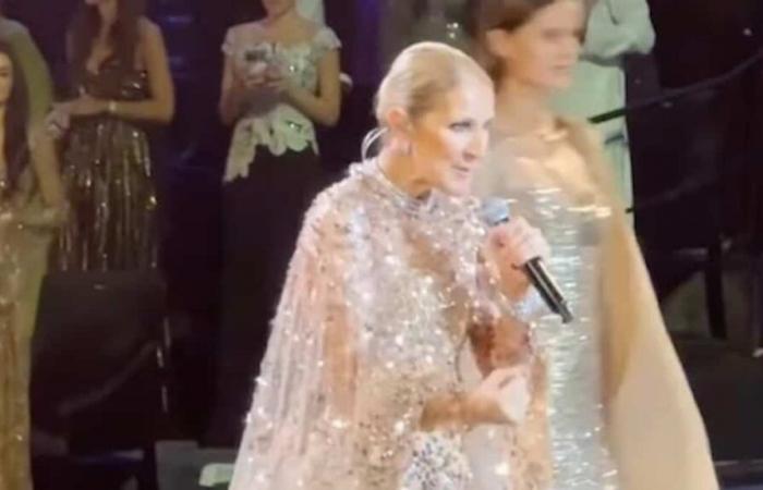 Celine Dion canta una delle sue canzoni in pubblico per la prima volta dal 2020