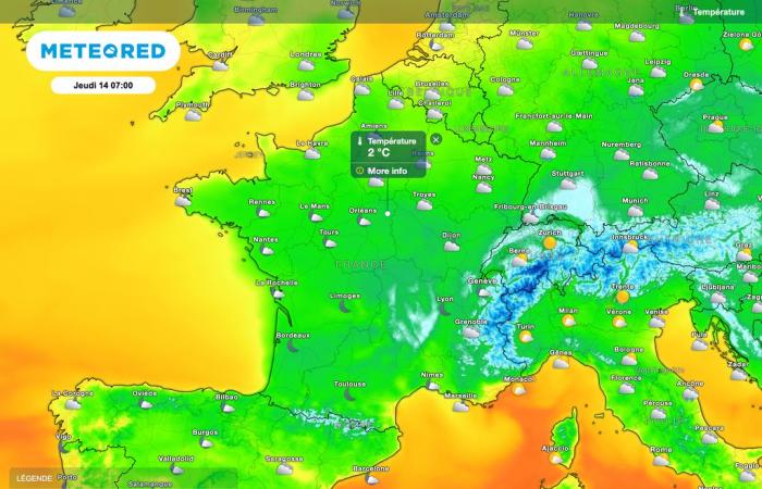 Ritorno delle gelate in Francia! Cosa aspettarsi? Sarai colpito da questo raffreddore? Scopri le previsioni