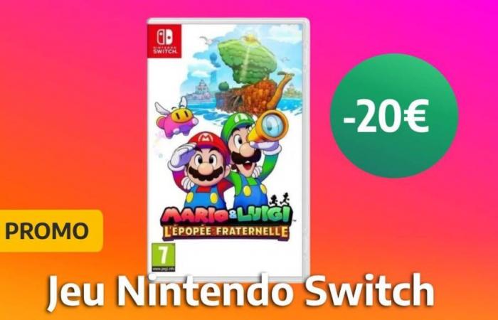 Gioco Nintendo Switch: il nuovo Mario & Luigi The Fraternal Epic è al miglior prezzo con questa offerta