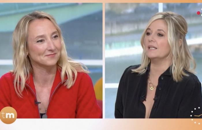 Flavie Flament sbaglia con Audrey Lamy in Télématin