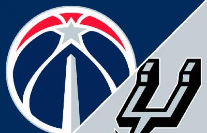 Spurs 139-130 Wizards (13 novembre 2024) Riepilogo della partita