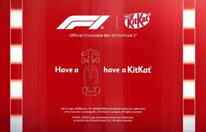 KitKat diventa partner ufficiale della Formula 1