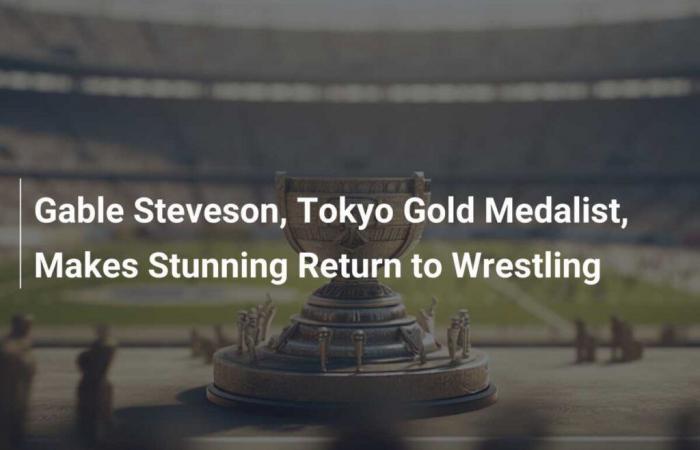 La medaglia d’oro di Tokyo Gable Steveson fa un sorprendente ritorno al wrestling