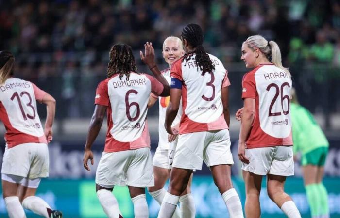 Roma-OL. A che ora e su quale canale guardare la partita della Women's Champions League?