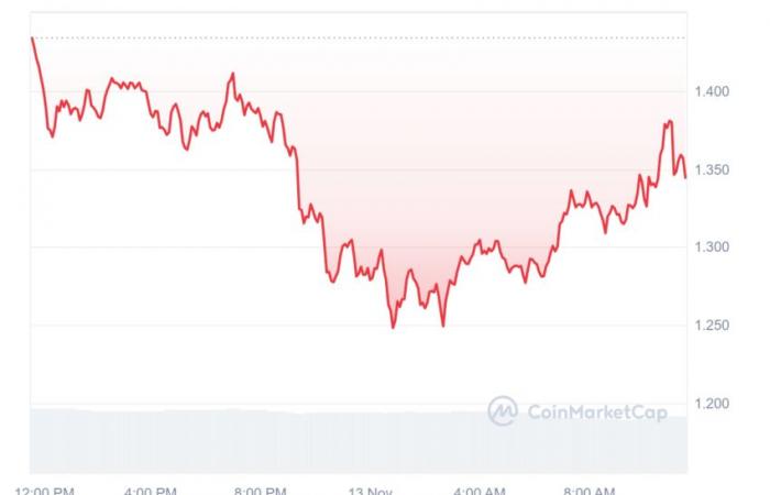 un altcoin guadagna il 270% in un giorno!