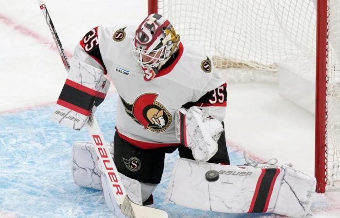 Linus Ullmark registra la prima interruzione della stagione mentre i senatori di Ottawa soffocano i Toronto Maple Leafs