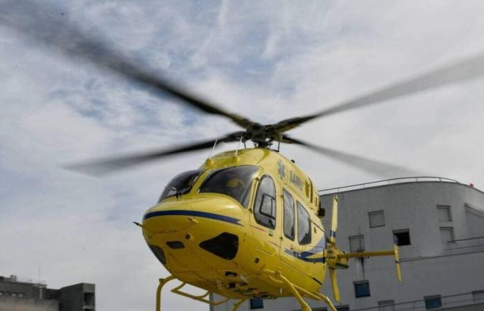 In Vandea, un uomo è stato trasportato in aereo a Nantes dopo essere uscito di strada al Mont des Alouettes