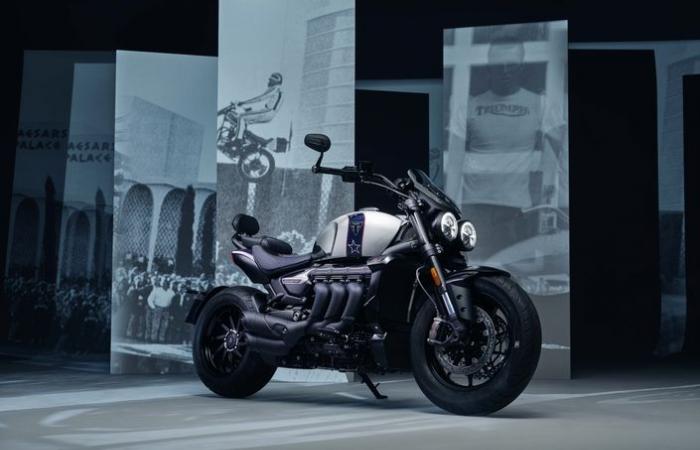 Triumph manda in volo il suo Rocket 3 in edizione limitata