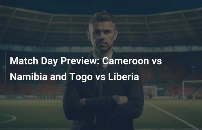 Anteprima della giornata: Camerun-Namibia e Togo-Liberia