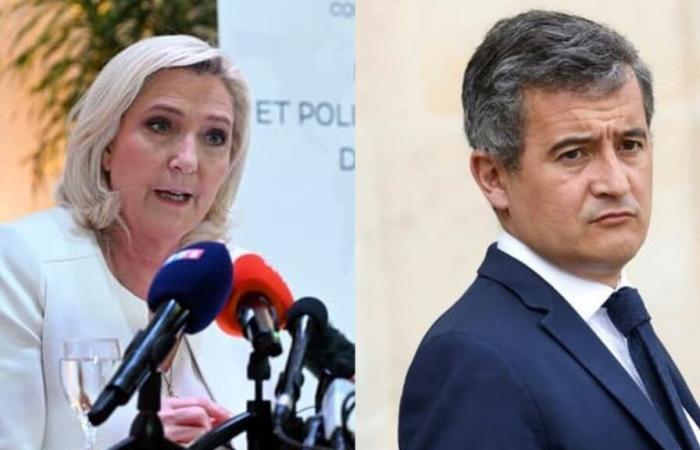 Per Gérald Darmanin, “sarebbe profondamente scioccante se Marine Le Pen fosse ritenuta non idonea”