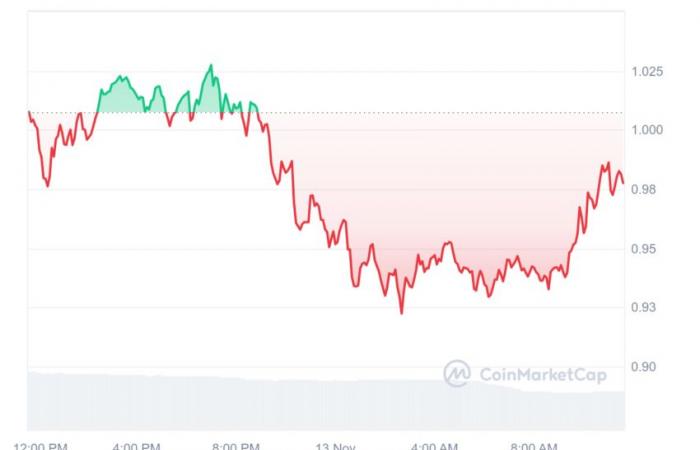 un altcoin guadagna il 270% in un giorno!