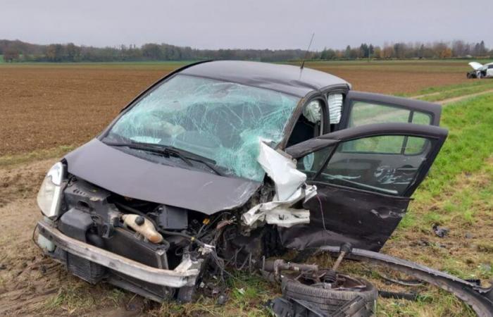 Giurò. Tre feriti in gravi condizioni dopo lo scontro sul rettilineo di Ounans