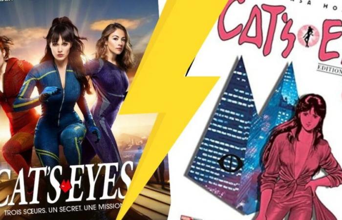 La serie “Cat’s Eyes” è un remake fedele del manga degli anni ’80?