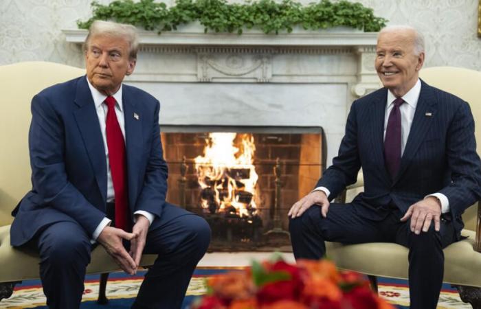 Trump ricevuto alla Casa Bianca da Biden