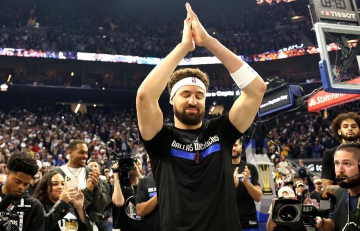 guardia d'onore, berretti da capitano, Curry on fire…la serata ricca di emozioni per il ritorno di Klay Thompson al Golden State