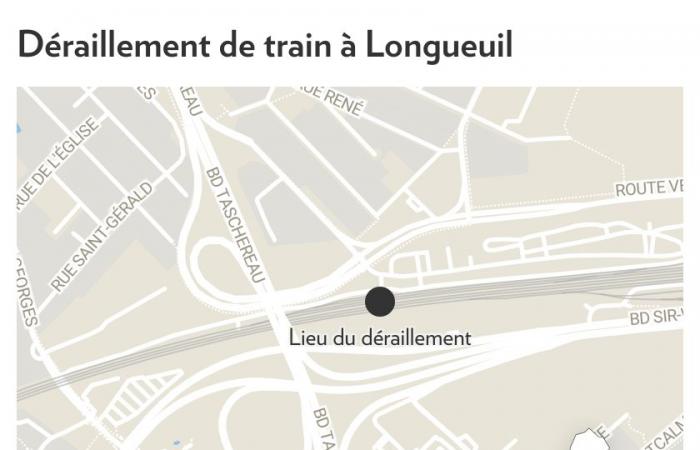 Longueuil | Deragliamento allo scalo ferroviario di LeMoyne, Route 116 chiusa